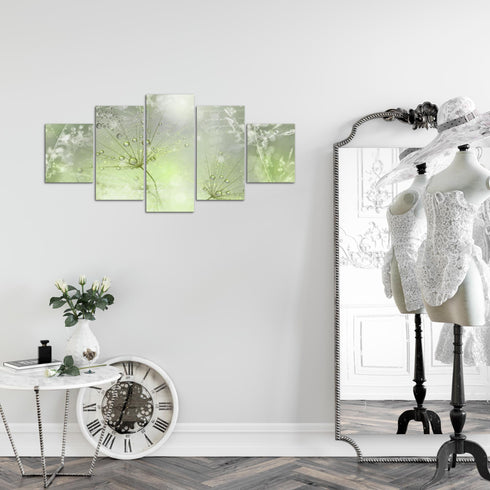 Wandbilder Wohnzimmer XXL Pusteblume Moderne Bild Gräser